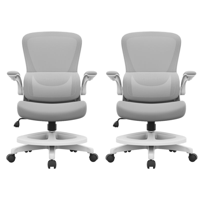 Silla de escritorio de brazos extraíbles modernos sin angustia silla de diapositivas ergonómica con ruedas