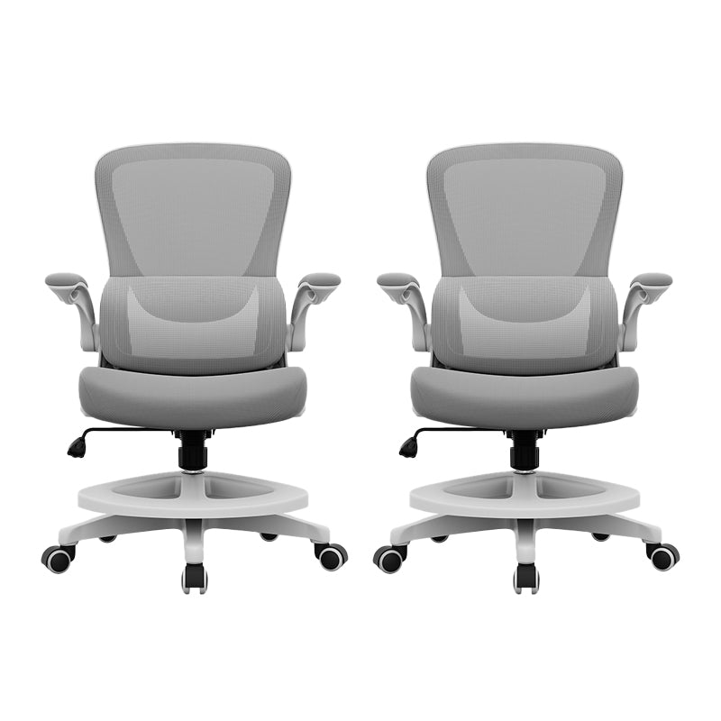 Silla de escritorio de brazos extraíbles modernos sin angustia silla de diapositivas ergonómica con ruedas