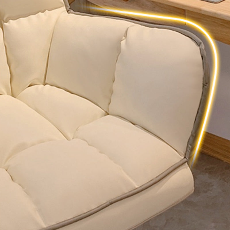 Modern No Distressing Office Chair Armless Ergonomic Chair with Wheels Clearhalo 'furn' 'furn_office_chair' 'Furniture' 'Office Chairs' 'Office Furniture' 'office_chair' 7647974