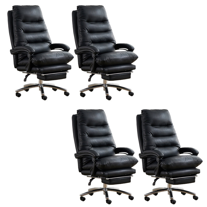 Sedia moderna per ufficio ad armi imbottite senza angoscia sedia da scivolo ergonomico con ruote