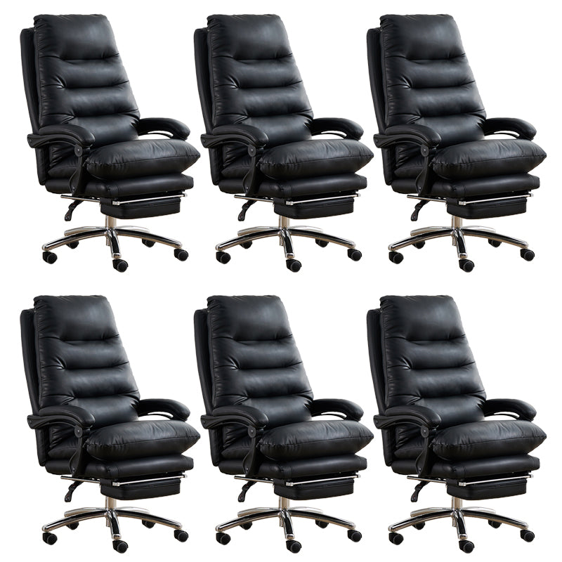 Sedia moderna per ufficio ad armi imbottite senza angoscia sedia da scivolo ergonomico con ruote