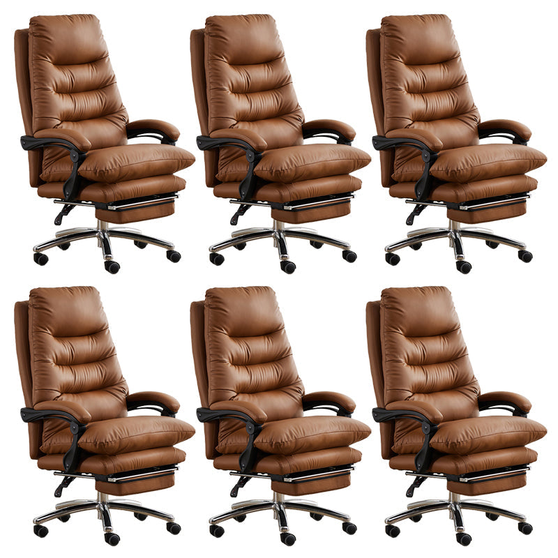 Sedia moderna per ufficio ad armi imbottite senza angoscia sedia da scivolo ergonomico con ruote