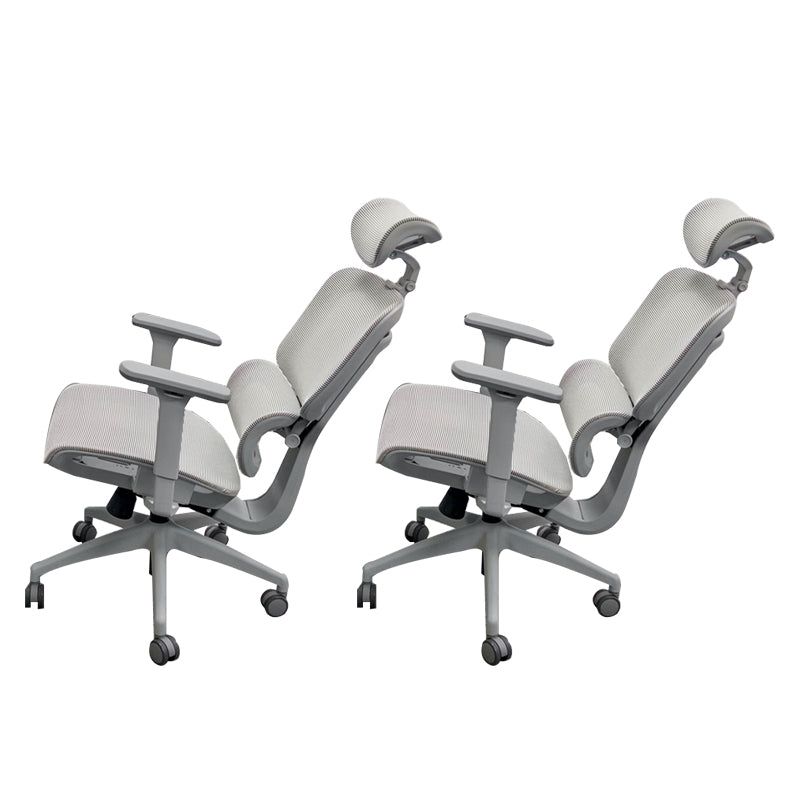 Modern Adjustable Office Chair Distressing Ergonomic Desk Chair with Wheels