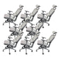 Modern Adjustable Office Chair Distressing Ergonomic Desk Chair with Wheels