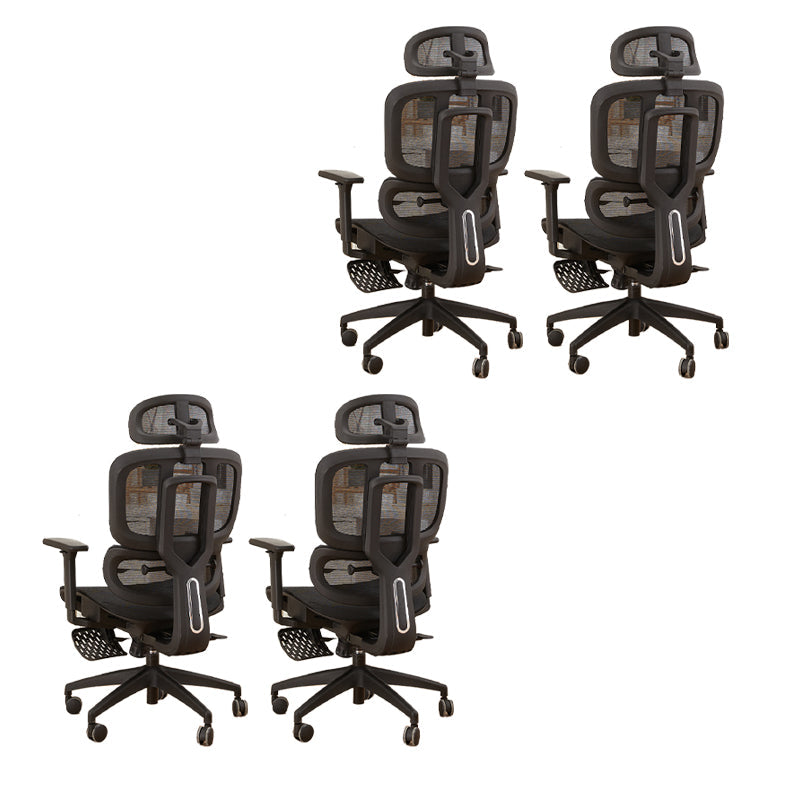 Modern Adjustable Office Chair Distressing Ergonomic Desk Chair with Wheels