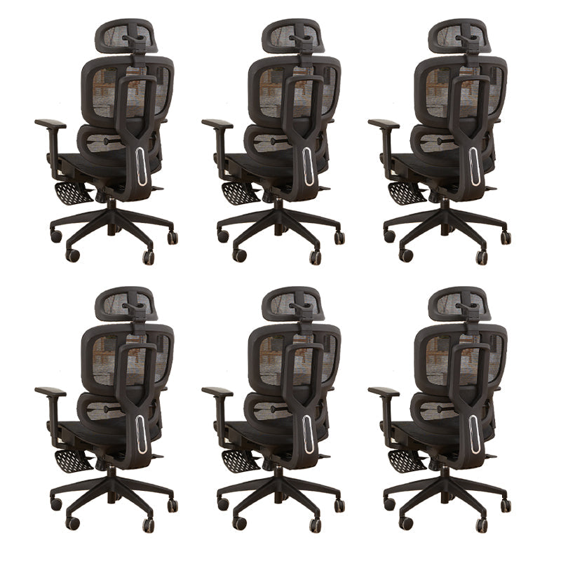 Modern Adjustable Office Chair Distressing Ergonomic Desk Chair with Wheels