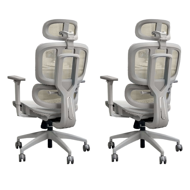 Modern Adjustable Office Chair Distressing Ergonomic Desk Chair with Wheels