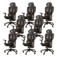 Modern Adjustable Office Chair Distressing Ergonomic Desk Chair with Wheels