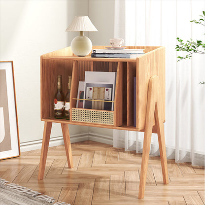 Libreria in legno solido in stile moderno libreria verticale con scaffali