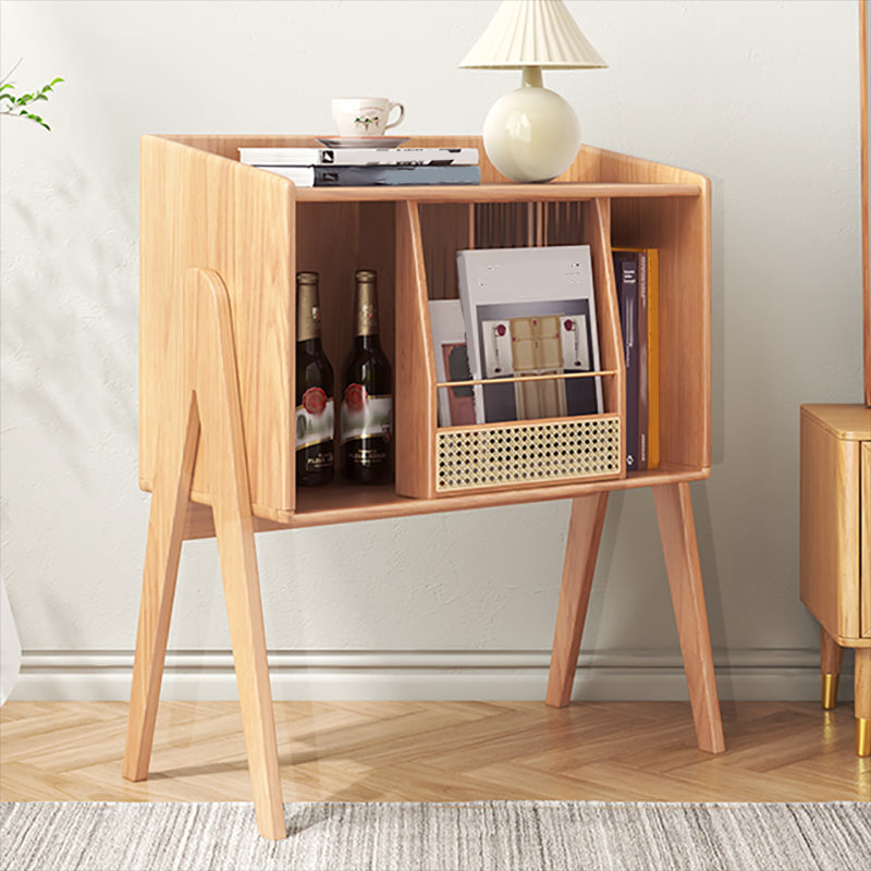 Libreria in legno solido in stile moderno libreria verticale con scaffali