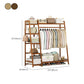 Modern Coat Rack Solid Wood Double Hooks Clothes Hanger with Storage Shelving Clearhalo 'Entry & Mudroom Furniture' 'furn' 'furn_hall_tree_coat_racks' 'Furniture' 'Hall Trees & Coat Racks' 'hall_tree_coat_racks' 7648262