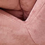 Chaise à bascule intérieure de style glam mère canapé d'alimentation chaise à bascule avec ottoman