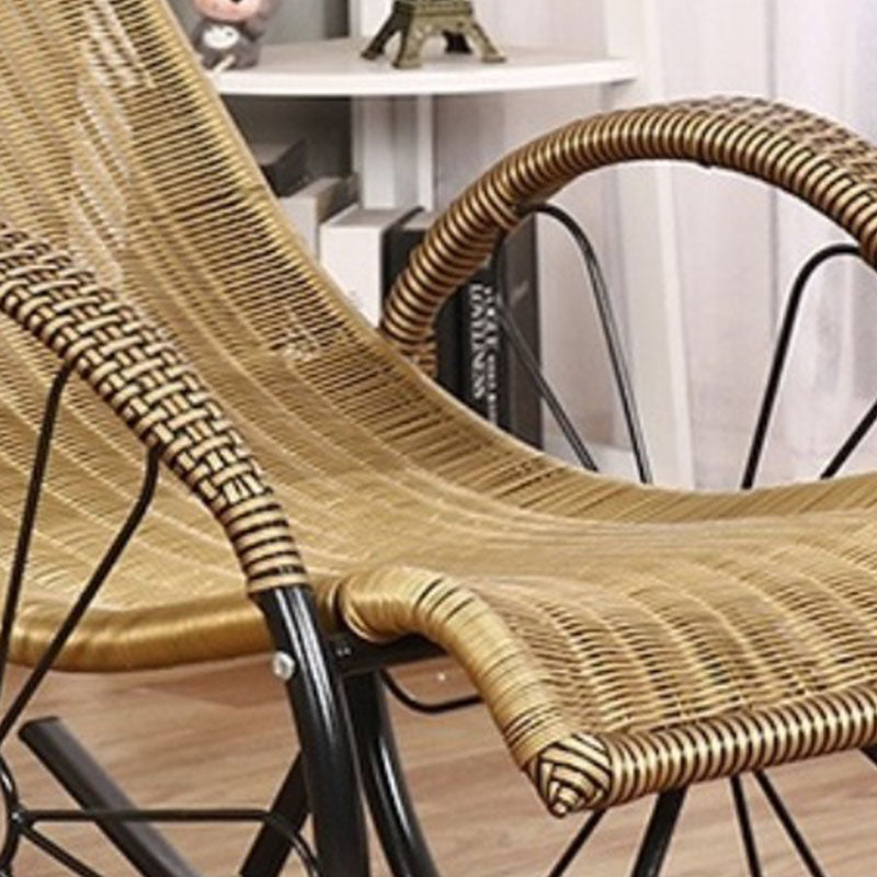 Salon loisir bas base chaise paresseuse famille simple chaise à bascule