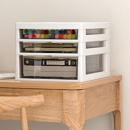 Modern Plastic File Cabinet Drawers Storage File Cabinet for Office