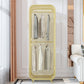 Bedroom Metal Wardrobe Cabinet Industrial Storage Cabinet with Garment Rod