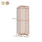 Bedroom Metal Wardrobe Cabinet Industrial Storage Cabinet with Garment Rod