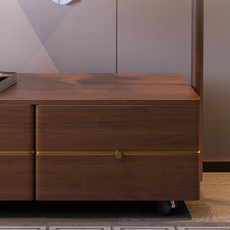 Contemporary Movable Wardrobe Wooden Bedroom Armoire with Drawers Clearhalo 'Armoires & Wardrobes' 'armoires_wardrobes' 'Bedroom Furniture' 'furn' 'furn_armoires_wardrobes' 'Furniture' 7648548