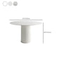 Modern Round Dining Table for 2 Persons Wooden Pedestal Base Clearhalo 'Dining Tables & Seating' 'Dining Tables' 'dining_table' 'furn' 'furn_dining_table' 'Furniture' 'Kitchen & Dining Furniture' 7649477