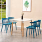 Rectangular Dining Table Modern Wood Tabletop for Living Room Clearhalo 'Dining Tables & Seating' 'Dining Tables' 'dining_table' 'furn' 'furn_dining_table' 'Furniture' 'Kitchen & Dining Furniture' 7649500