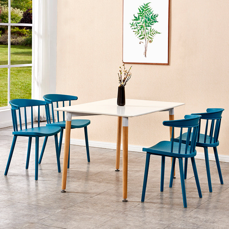 Rectangular Dining Table Modern Wood Tabletop for Living Room Clearhalo 'Dining Tables & Seating' 'Dining Tables' 'dining_table' 'furn' 'furn_dining_table' 'Furniture' 'Kitchen & Dining Furniture' 7649500