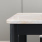 Contemporary Style Rectangle Marble Fixed Dinner Table with 4 Legs Clearhalo 'Dining Tables & Seating' 'Dining Tables' 'dining_table' 'furn' 'furn_dining_table' 'Furniture' 'Kitchen & Dining Furniture' 7649588