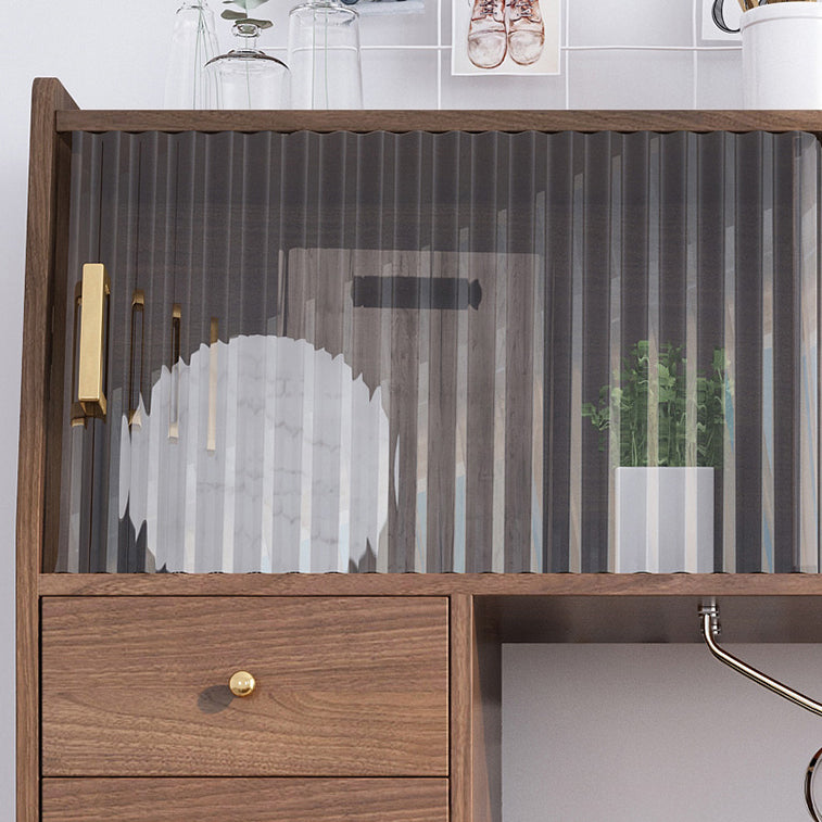 3/5 Pieces Modern Brown Wooden Multi Purpose Dining Set for Home Clearhalo 'Dining Room Sets' 'Dining Tables & Seating' 'dining_room_set' 'furn' 'furn_dining_room_set' 'Furniture' 'Kitchen & Dining Furniture' 7649670