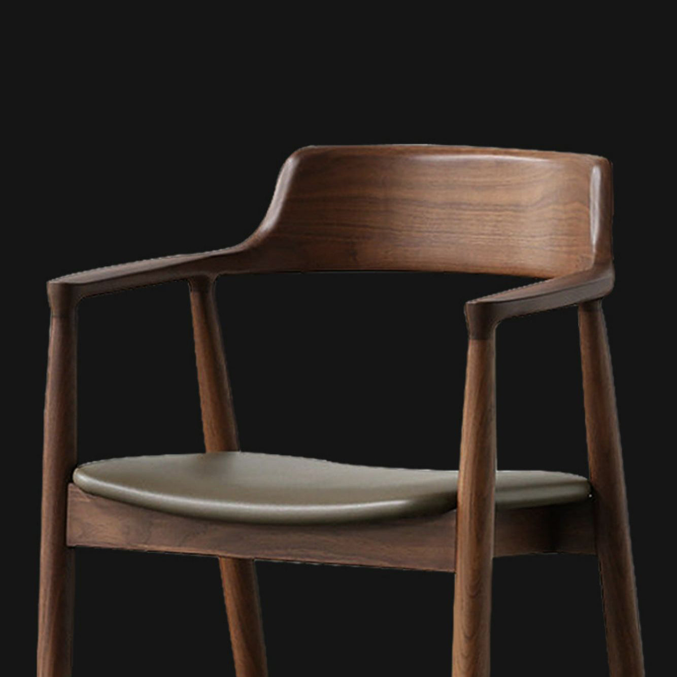 1/2/3/5/7 pc's moderne ronde vorm massief hout dinette tafel met stoel