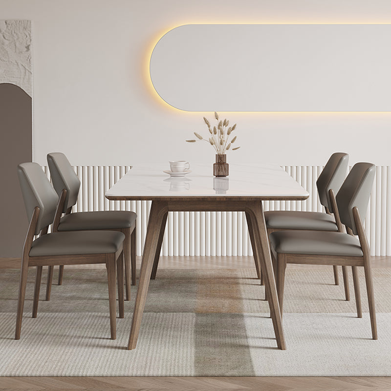 1/5/7 pezzi mobili mobili da pranzo standard in pietra di pietra moderna moderna mobili