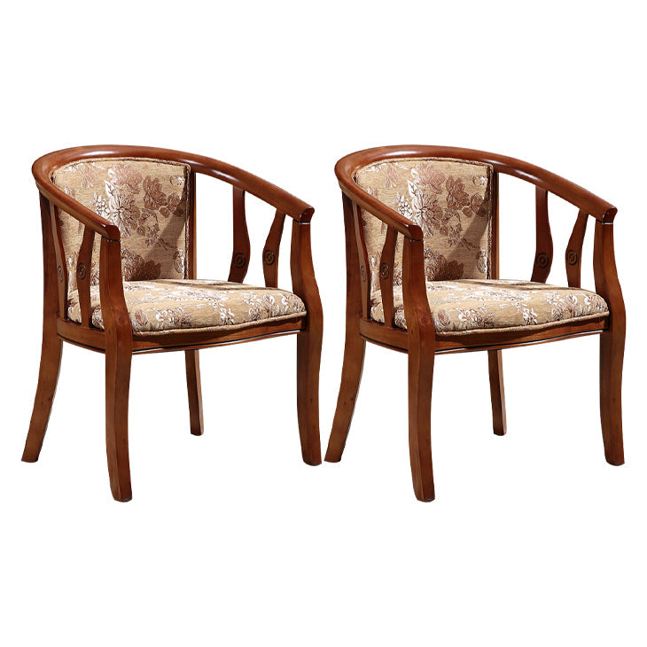 Sedia da pranzo tradizionale sedia a braccio da pranzo in legno massiccio per hotel