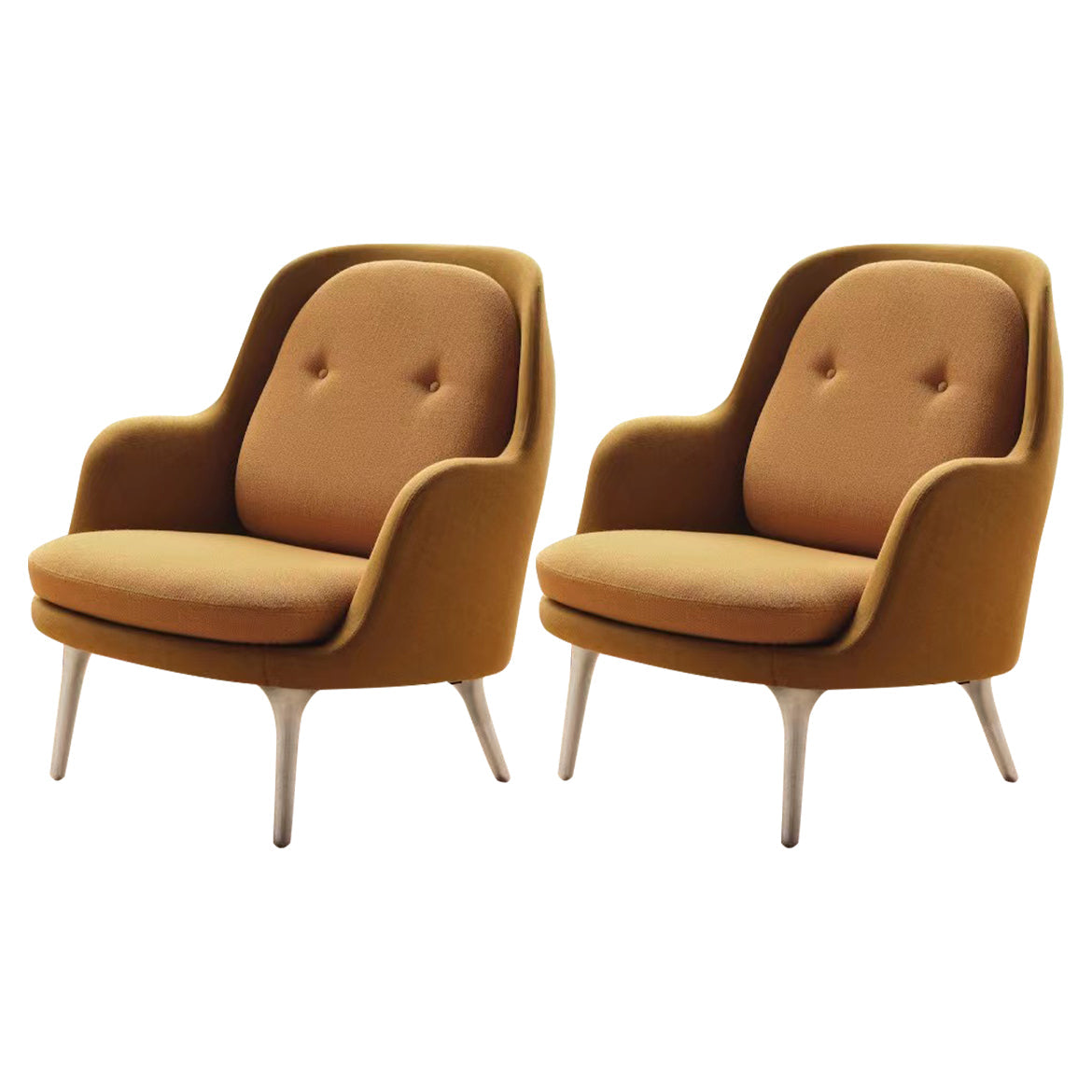 Modern Style Arm Chair Wood Solid Back Dining Room Chair for Home