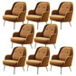Modern Style Arm Chair Wood Solid Back Dining Room Chair for Home