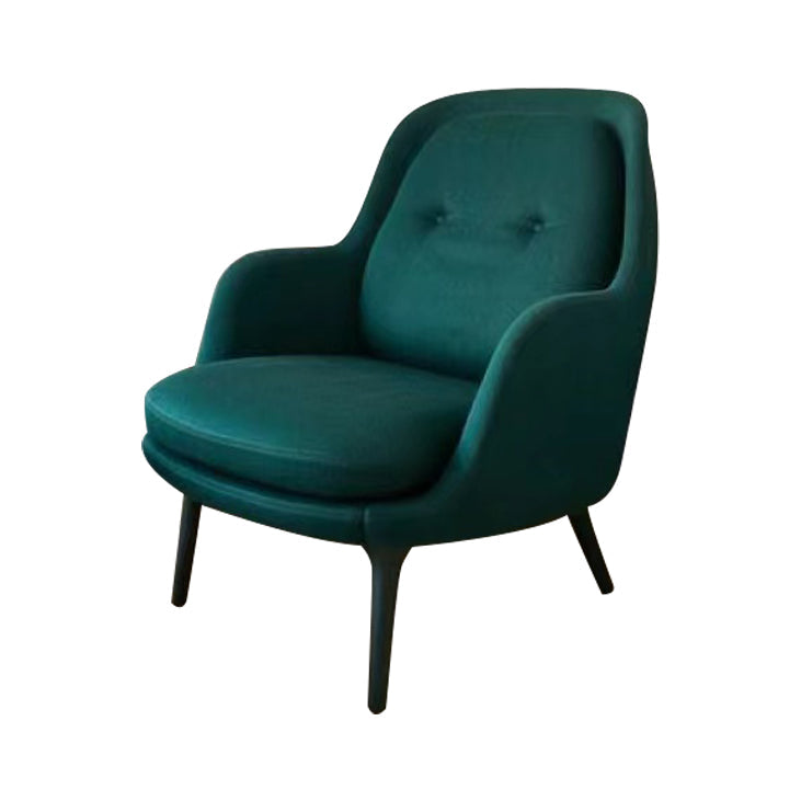 Modern Style Arm Chair Wood Solid Back Dining Room Chair for Home