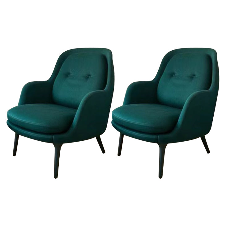 Modern Style Arm Chair Wood Solid Back Dining Room Chair for Home