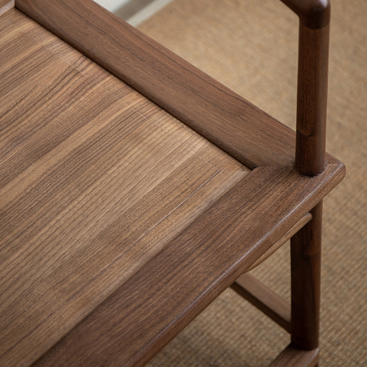 Traditional Style Dining Chair Slat Back Solid Wood Arm Chair for Home Clearhalo 'Dining Chairs' 'Dining Tables & Seating' 'dining_chair' 'furn' 'furn_dining_chair' 'Furniture' 'Kitchen & Dining Furniture' 7650054