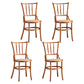 Contemporary Indoor Dining Side Chair Solid Wood Frame Side Chair