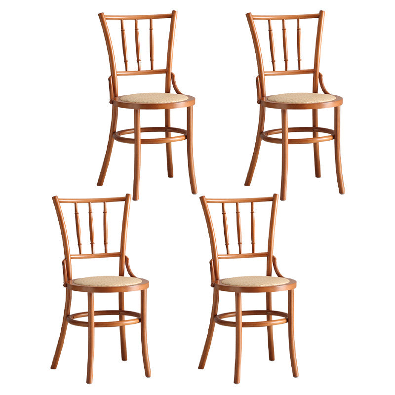 Contemporary Indoor Dining Side Chair Solid Wood Frame Side Chair