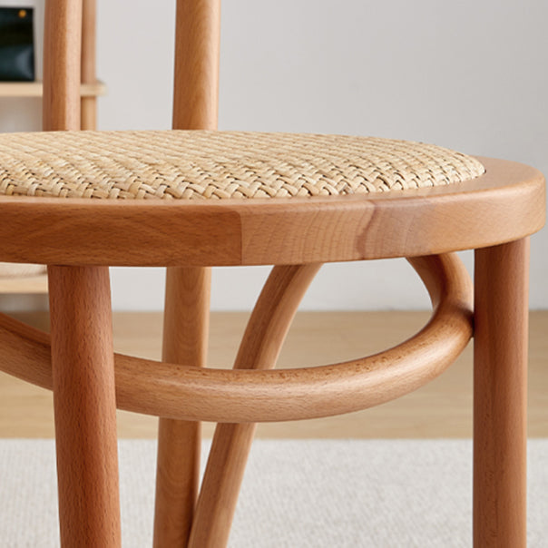 Contemporary Indoor Dining Side Chair Solid Wood Frame Side Chair