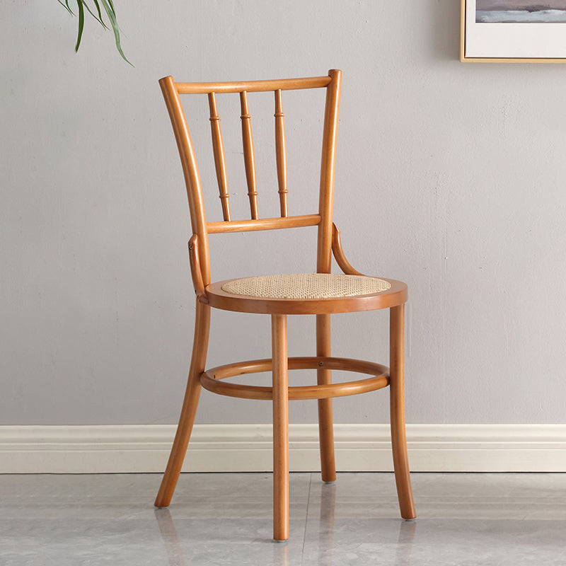 Contemporary Indoor Dining Side Chair Solid Wood Frame Side Chair