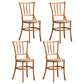 Contemporary Indoor Dining Side Chair Solid Wood Frame Side Chair