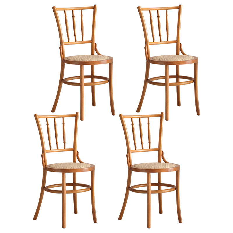 Contemporary Indoor Dining Side Chair Solid Wood Frame Side Chair