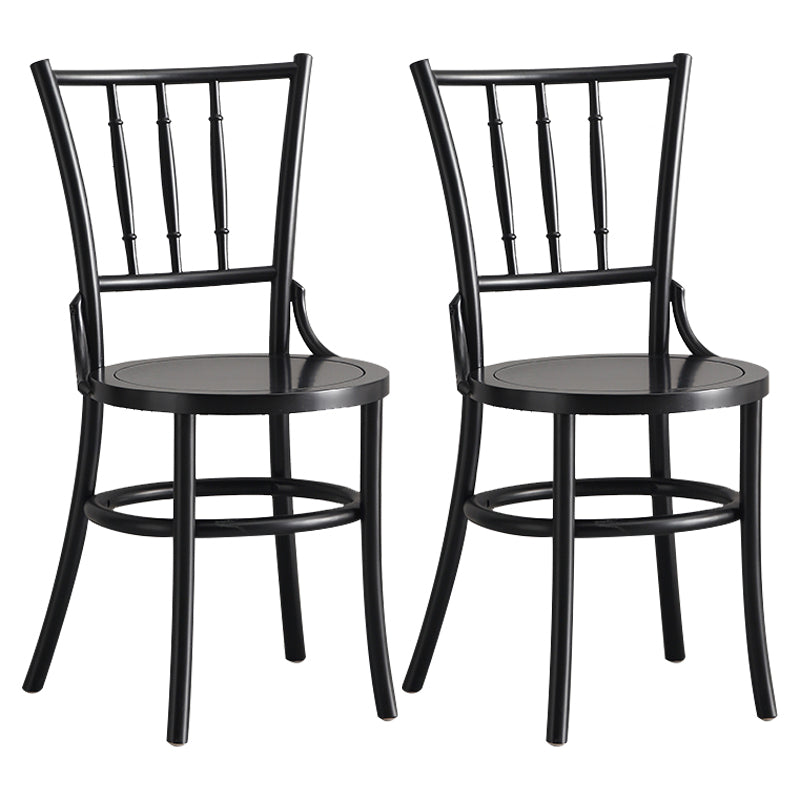 Contemporary Indoor Dining Side Chair Solid Wood Frame Side Chair