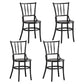 Contemporary Indoor Dining Side Chair Solid Wood Frame Side Chair