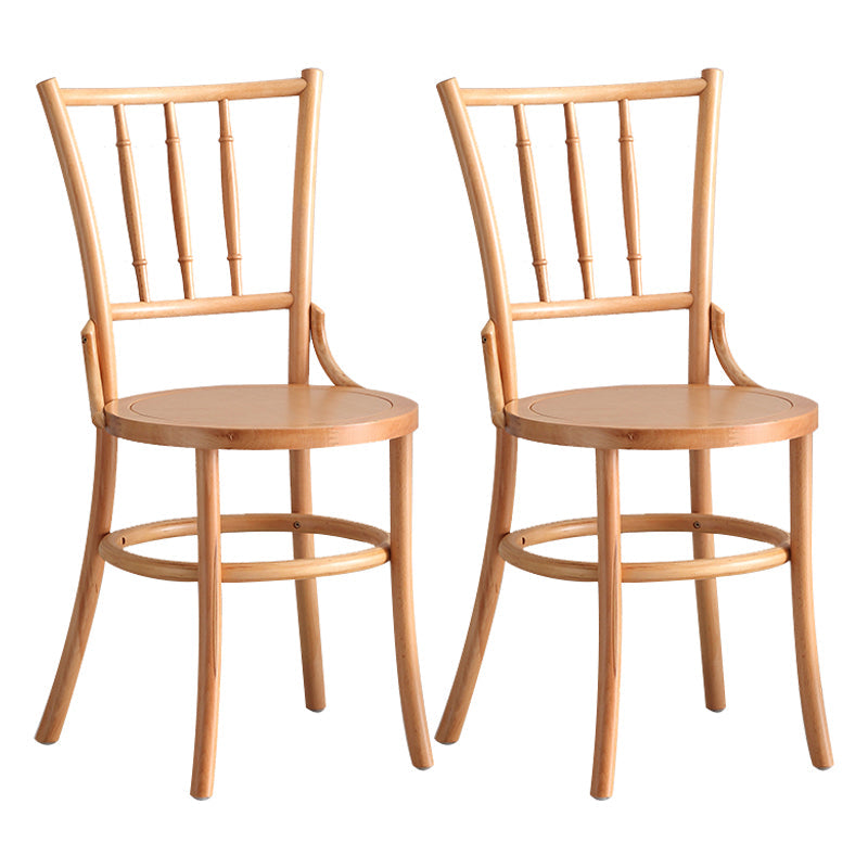 Contemporary Indoor Dining Side Chair Solid Wood Frame Side Chair