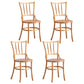 Contemporary Indoor Dining Side Chair Solid Wood Frame Side Chair