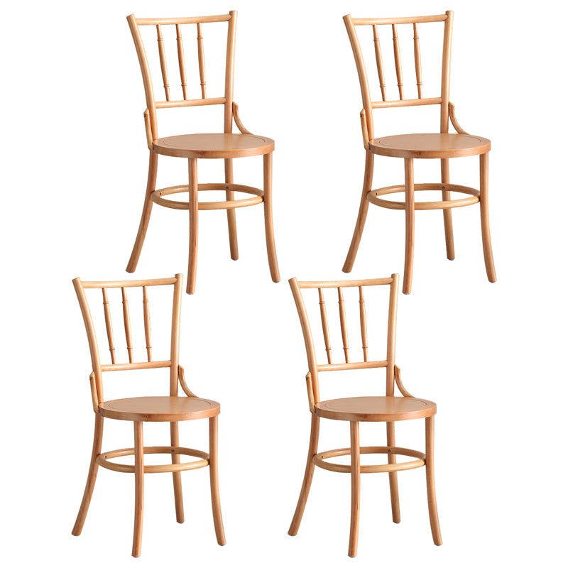Contemporary Indoor Dining Side Chair Solid Wood Frame Side Chair