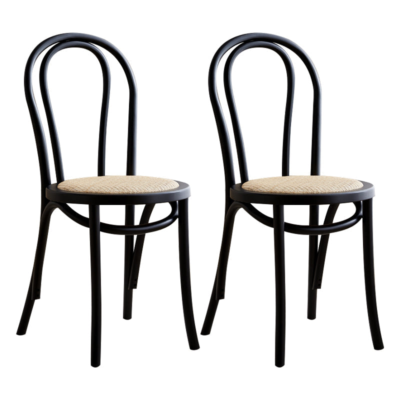 Contemporary Indoor Dining Side Chair Solid Wood Frame Side Chair