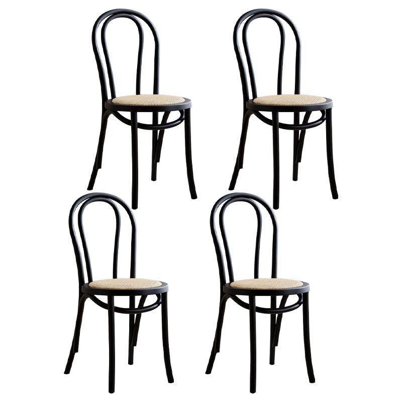 Contemporary Indoor Dining Side Chair Solid Wood Frame Side Chair