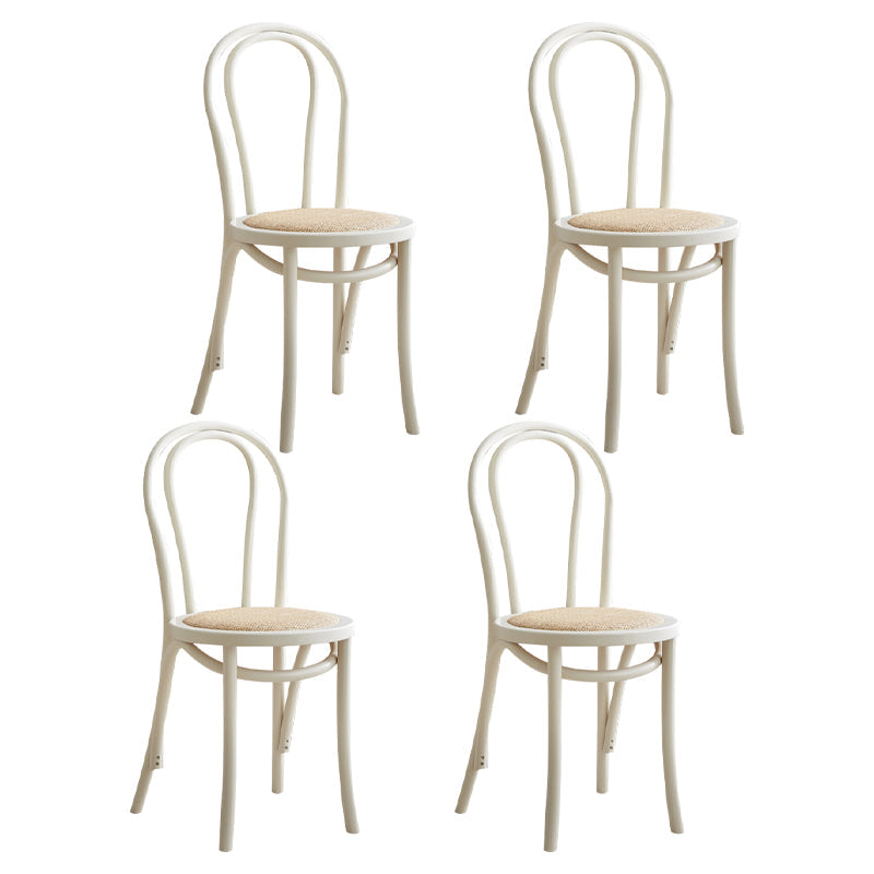 Contemporary Indoor Dining Side Chair Solid Wood Frame Side Chair