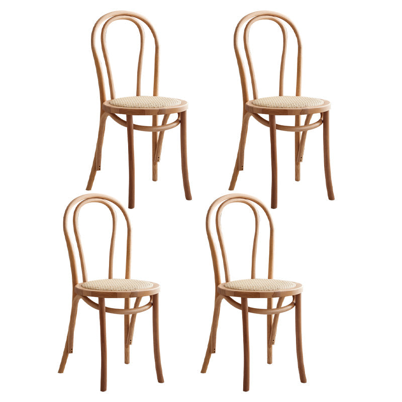 Contemporary Indoor Dining Side Chair Solid Wood Frame Side Chair