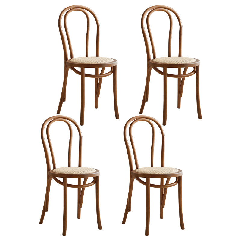 Contemporary Indoor Dining Side Chair Solid Wood Frame Side Chair